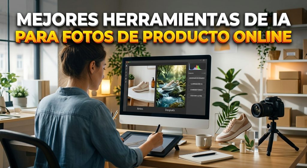 Mejores Herramientas de IA para Fotos de Producto Online