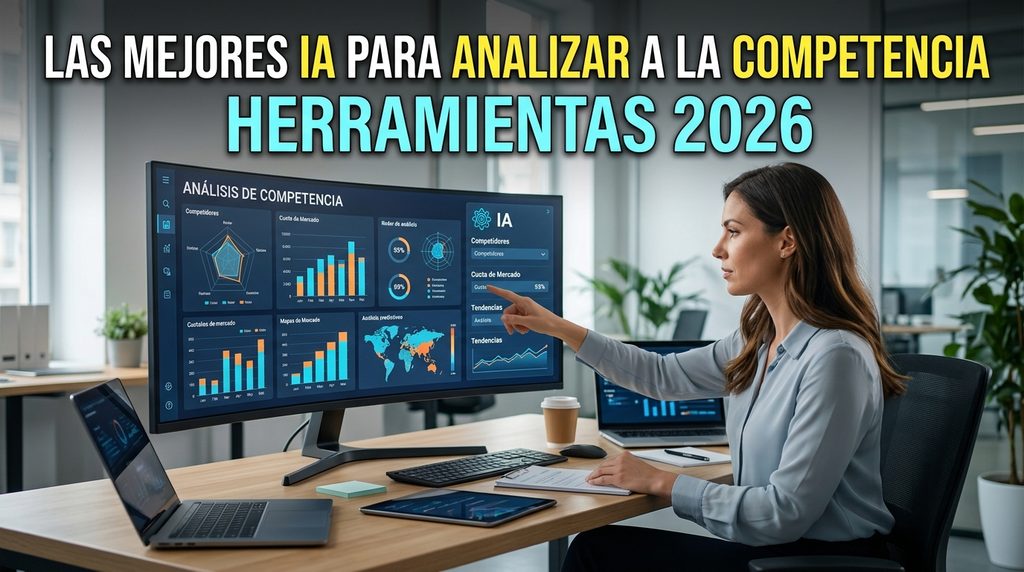 Las Mejores IA para Analizar a la Competencia: Herramientas 2026