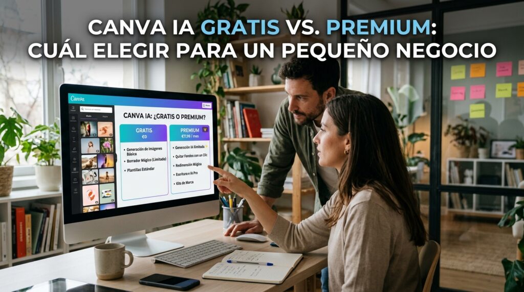 Canva IA Gratis vs. Pro: Cuál Elegir para tu Negocio en 2026