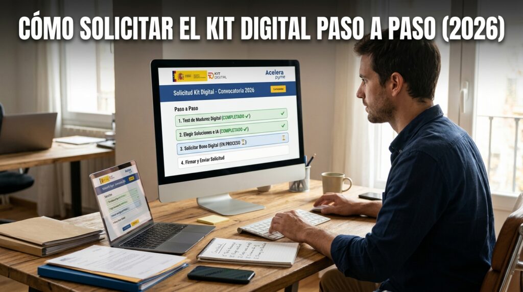 Cómo Solicitar el Kit Digital Paso a Paso (2026)