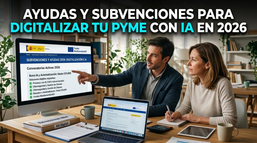 Ayudas y Subvenciones para Digitalizar tu Pyme con IA en 2026