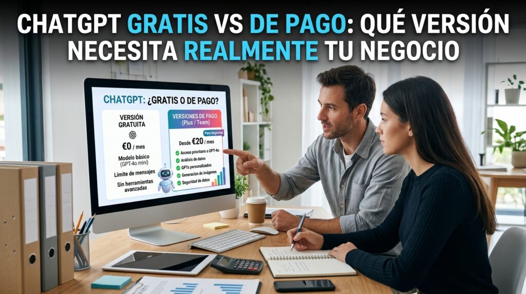 ChatGPT Gratis vs. de Pago: Qué Versión Necesitas