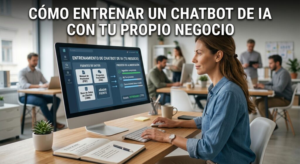 Cómo Entrenar un Chatbot de IA con tu Propio Negocio
